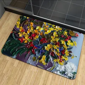 The Pleasure Of Flowers K Rubber Mats