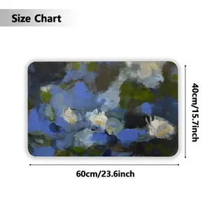 Water Lilies Rubber Mats