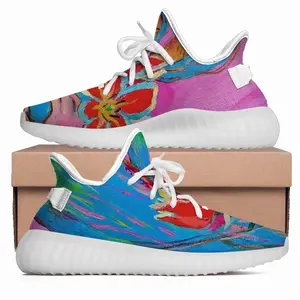 Men Girl With Tulips Y350V1 Casual Sneakers