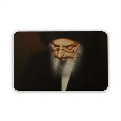 Portrait Of Rabbi Yehuda Ashlag Rubber Mats