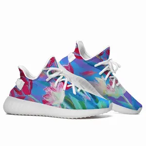 Men Harmony Of Pink And Blue Y350V1 Casual Sneakers