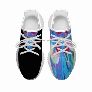 Men Harmony Of Pink And Blue Y350V1 Casual Sneakers