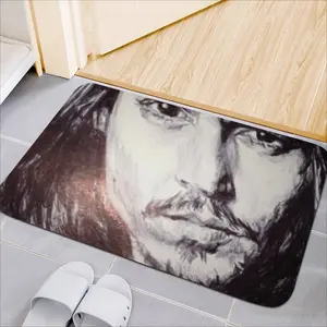 Johnny Depp Portrait Rubber Mats