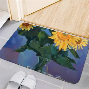 Sunflowers Rubber Mats