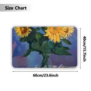 Sunflowers Rubber Mats