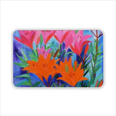 The Light Of My Lilies Rubber Mats