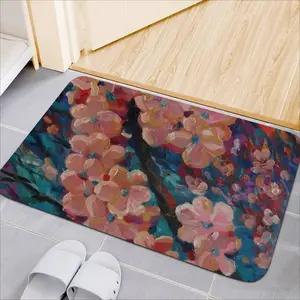 Apple Tree Blossom Rubber Mats