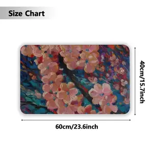 Apple Tree Blossom Rubber Mats