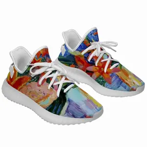 Men Summer Flowers Lilies Y350V1 Casual Sneakers