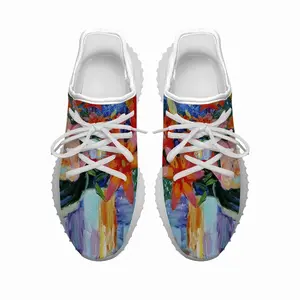 Men Summer Flowers Lilies Y350V1 Casual Sneakers