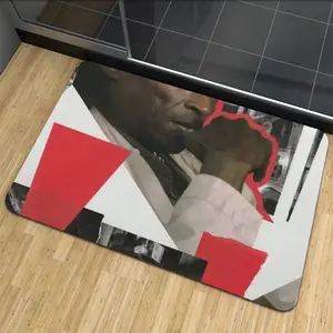 Jazz Man Collage Rubber Mats