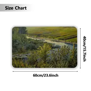 Country Landscape Realism Rubber Mats