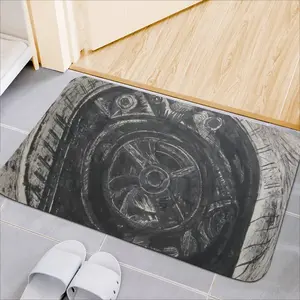 Death Helmet Rubber Mats