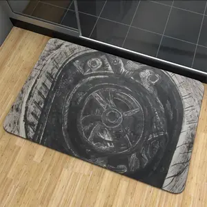 Death Helmet Rubber Mats