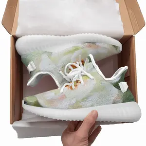 Men White Peony Y350V1 Casual Sneakers