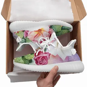 Men Roses In The Garden Y350V1 Casual Sneakers