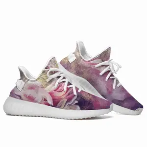 Men Flowers Glowing Y350V1 Casual Sneakers