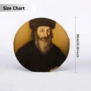 Rabbi Moses Sofer Circular Chair Cushion