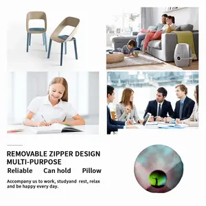 Stand And Deliver Circular Chair Cushion