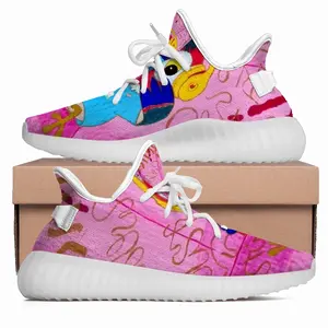 Men Fashionista - Bird Animals Pink Yellow Balenciaga Y350V1 Casual Sneakers