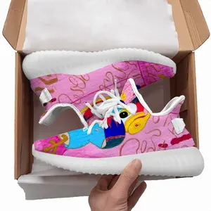 Men Fashionista - Bird Animals Pink Yellow Balenciaga Y350V1 Casual Sneakers