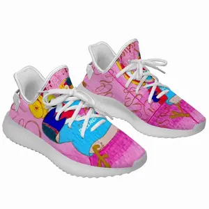 Men Fashionista - Bird Animals Pink Yellow Balenciaga Y350V1 Casual Sneakers