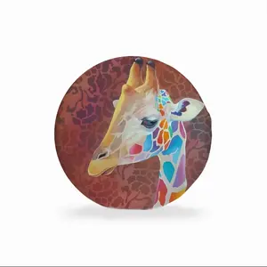 Giraffe Circular Chair Cushion