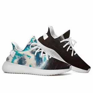 Men Blue Moon Street Art Sky Interior Design Ideas Decor Y350V1 Casual Sneakers