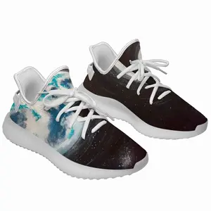 Men Blue Moon Street Art Sky Interior Design Ideas Decor Y350V1 Casual Sneakers