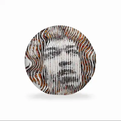 Jimi Hendrix Forever Circular Chair Cushion