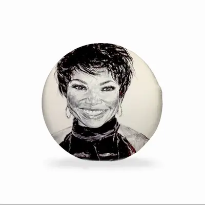 Tisha Campbell-Martin Circular Chair Cushion