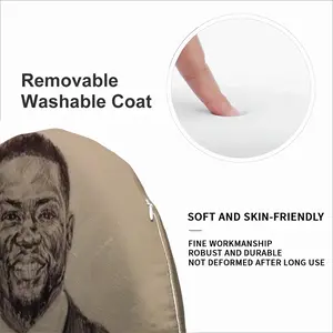 Kevin Hart Portrait Circular Chair Cushion