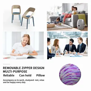 Wings Circular Chair Cushion