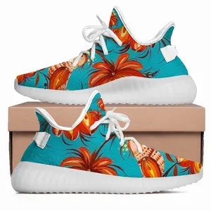 Men Tree Of Life On Blue Background Y350V1 Casual Sneakers