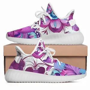 Men Purple Bouquet Y350V1 Casual Sneakers