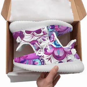 Men Purple Bouquet Y350V1 Casual Sneakers