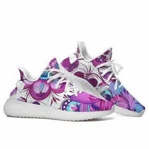 Men Purple Bouquet Y350V1 Casual Sneakers