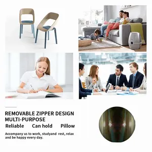 Alien Sun Spider Circular Chair Cushion