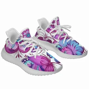 Men Purple Bouquet Y350V1 Casual Sneakers