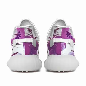 Men Purple Bouquet Y350V1 Casual Sneakers