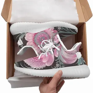 Men Pastel Flowers Y350V1 Casual Sneakers