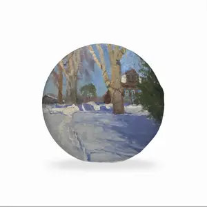 Village Samsonovo Circular Chair Cushion