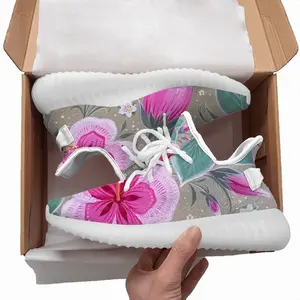 Men Purple Flowerbed Y350V1 Casual Sneakers