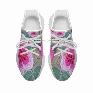 Men Purple Flowerbed Y350V1 Casual Sneakers