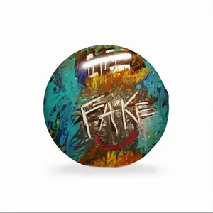 Fake Humanity Circular Chair Cushion