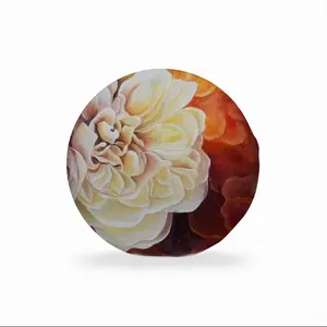 Roses Circular Chair Cushion