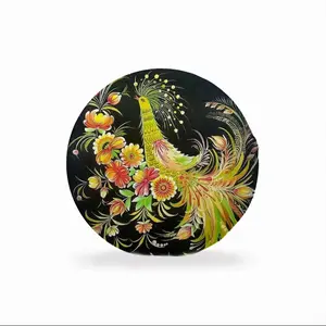 Drama And Romance Circular Chair Cushion