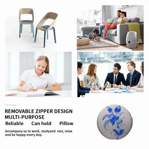 No Excess Circular Chair Cushion