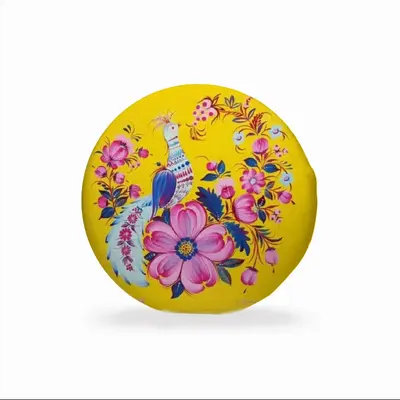 Passion And Love Circular Chair Cushion