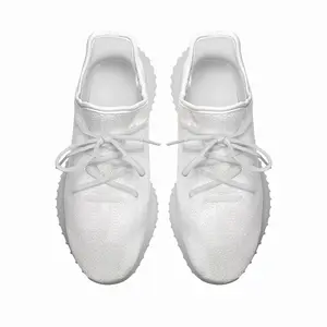 Men White Lines Y350V1 Casual Sneakers